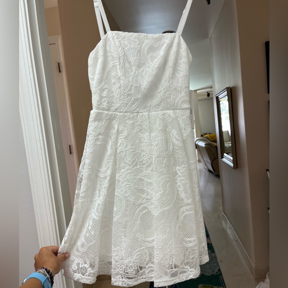 brand new with tags gorgeous white dress
